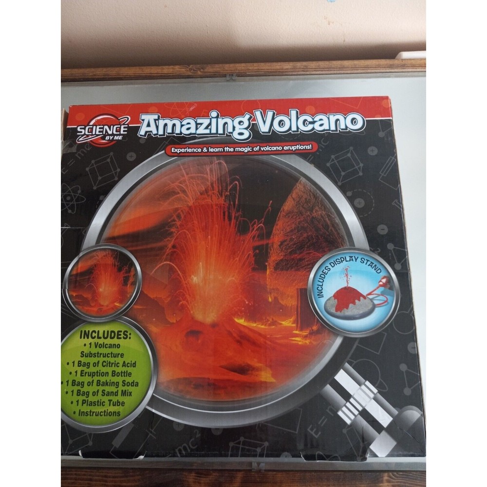 Science By Me Amazing Volcano One Set Kit NIB